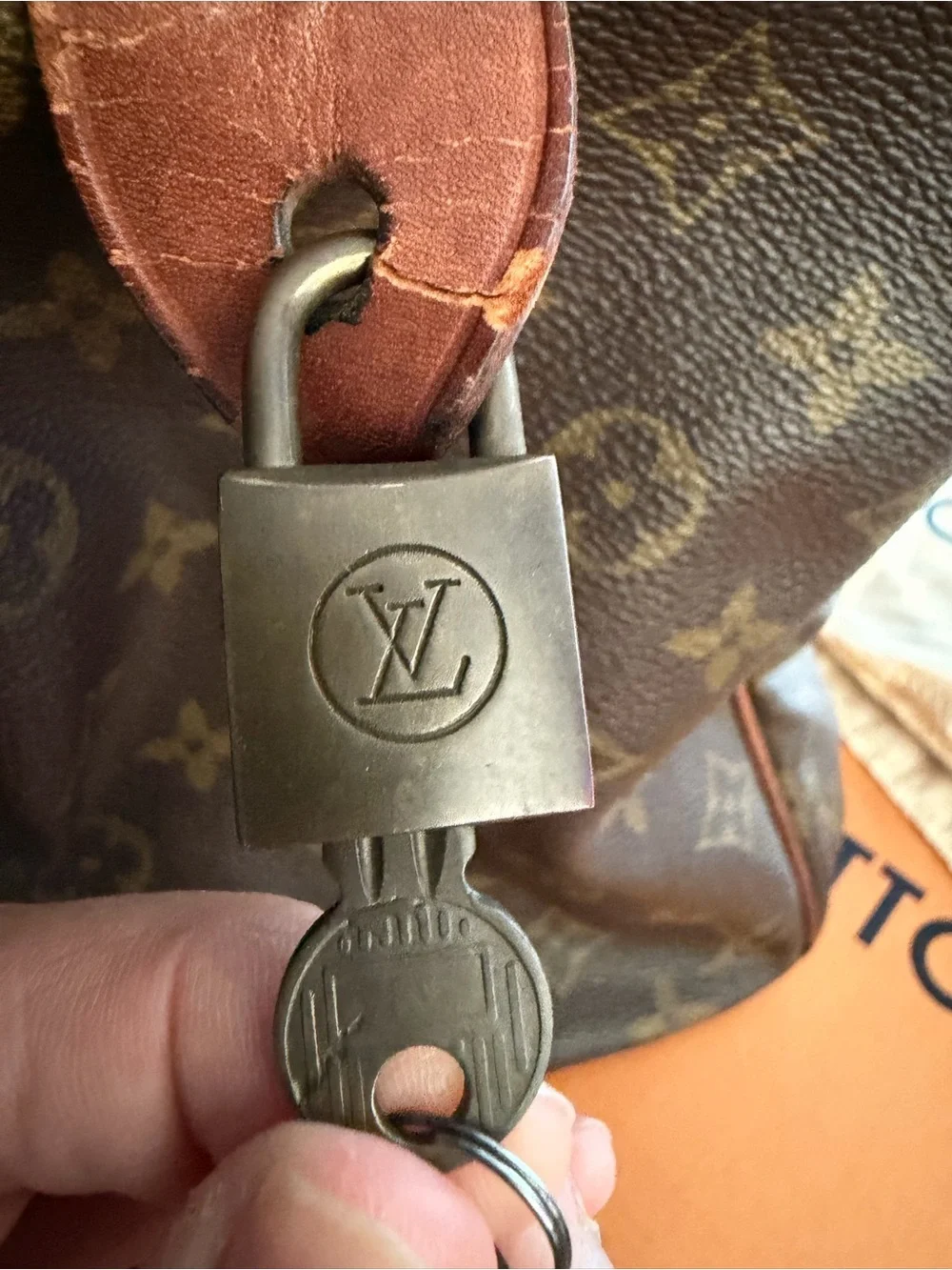 Louis Vuitton Sac 35 Boston handbag